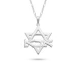 Sterling Silver Star of David Dad Necklace — Jewish Gift for Father