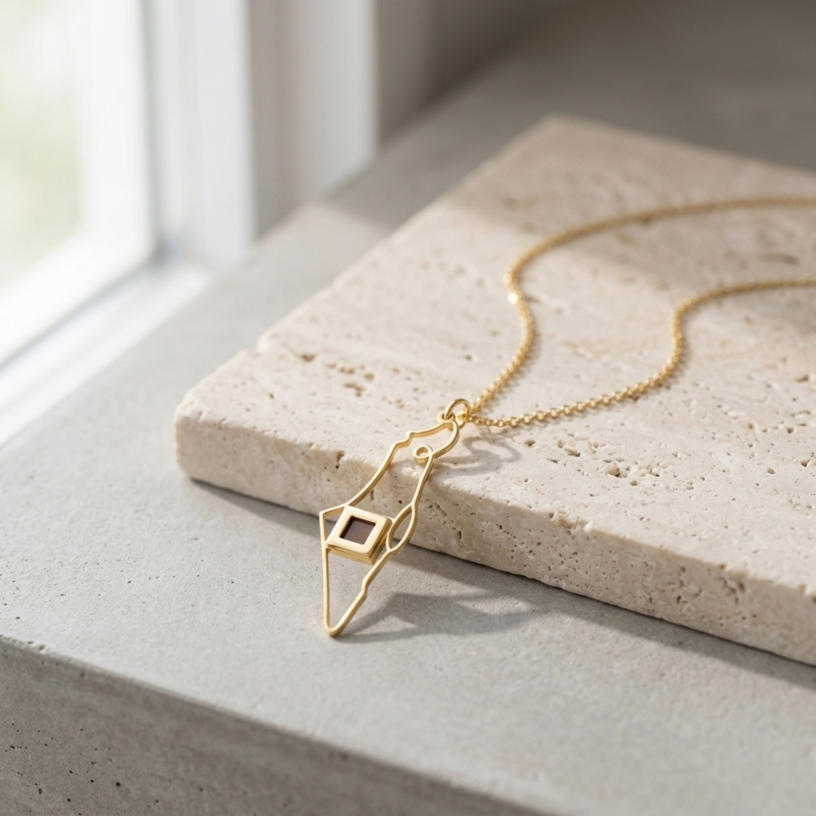 Israel Map Nano Bible Necklace, Sterling Silver Judaica Pendant Israel Map Nano Bible Necklace, Sterling Silver Judaica Pendant