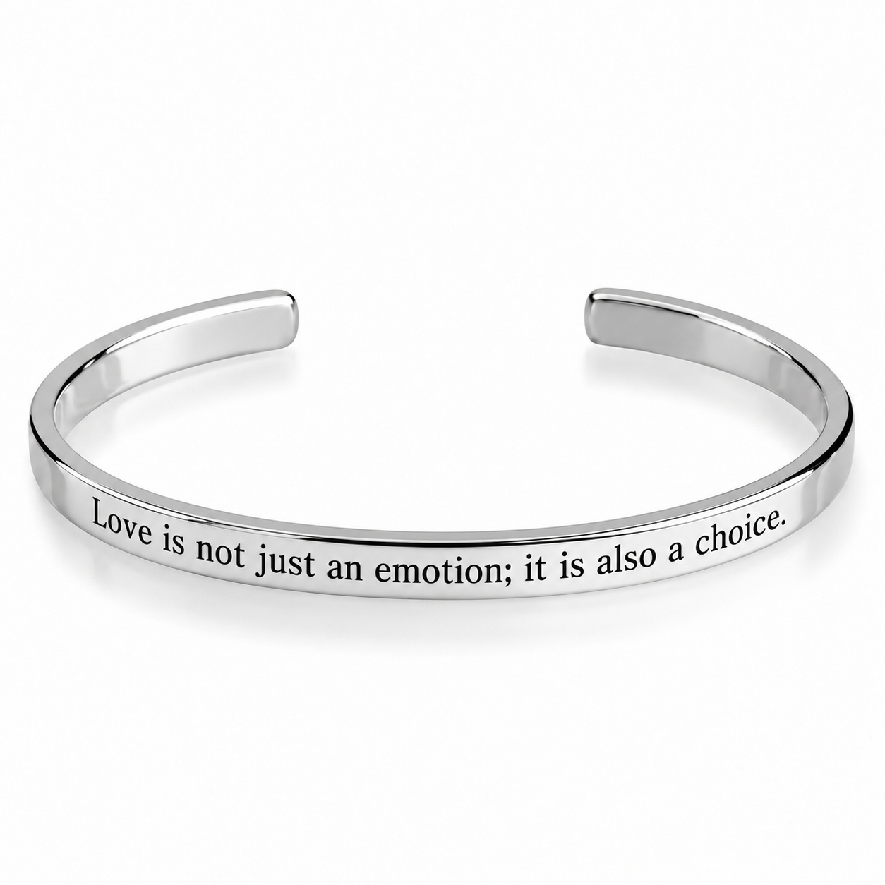 Engraved Cuff Bracelet with Hidden Message, Thoughtful Gift for Her Engraved Cuff Bracelet with Hidden Message, Thoughtful Gift for Her