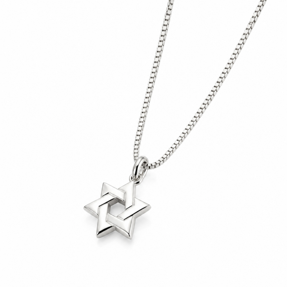 Tiny Star of David Necklace, Petite Magen David Pendant Tiny Star of David Necklace, Petite Magen David Pendant