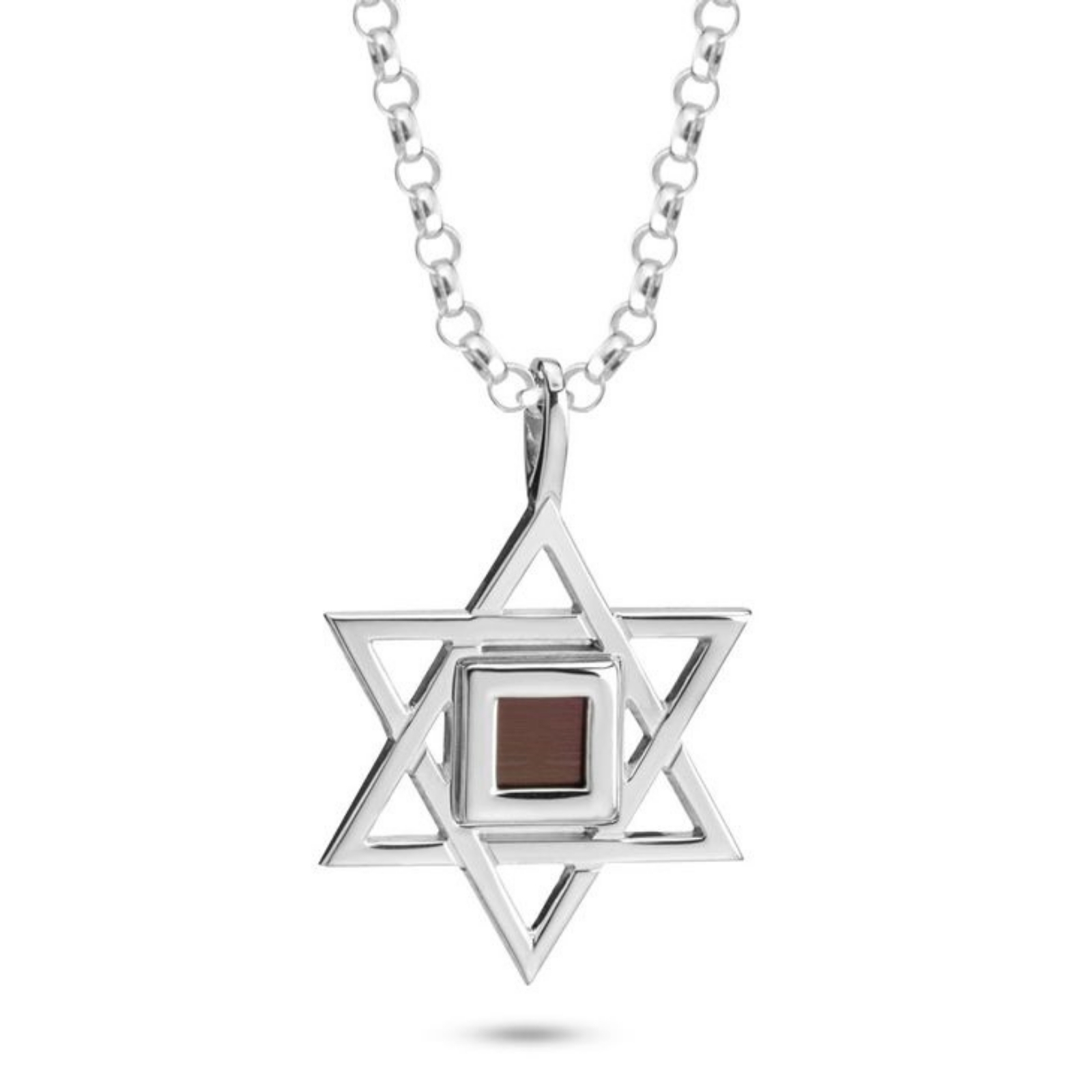Star of David Nano Bible Necklace, Israeli Judaica Pendant Star of David Nano Bible Necklace, Israeli Judaica Pendant