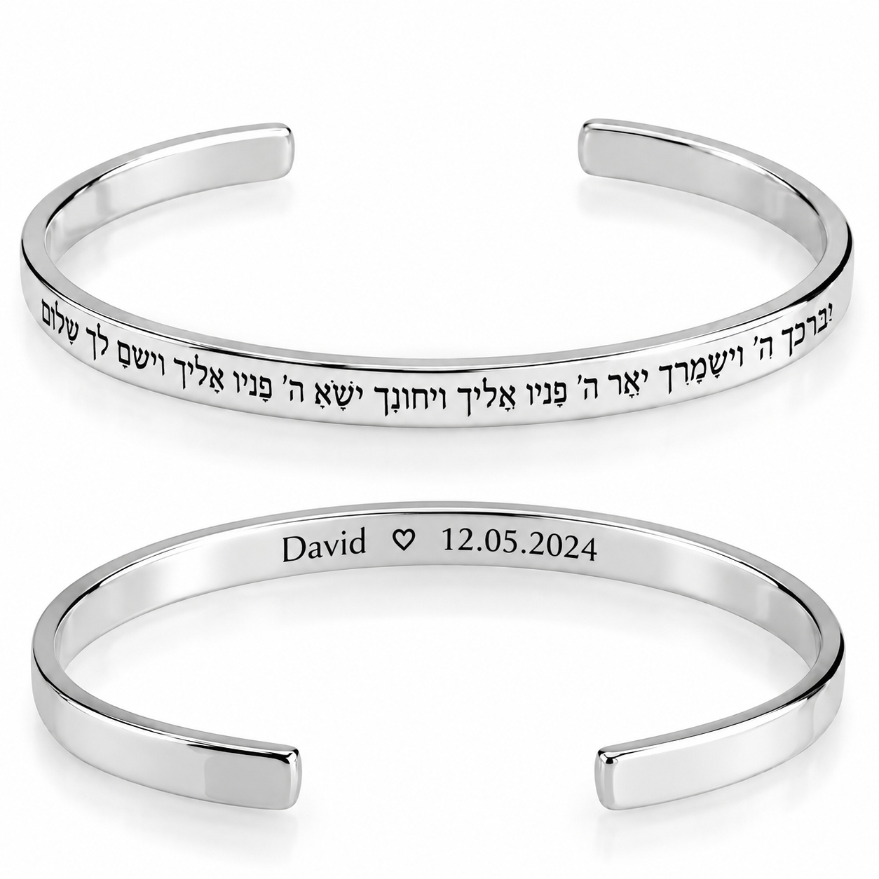 Engraved Cuff Bracelet with Hidden Message, Thoughtful Gift for Her Engraved Cuff Bracelet with Hidden Message, Thoughtful Gift for Her