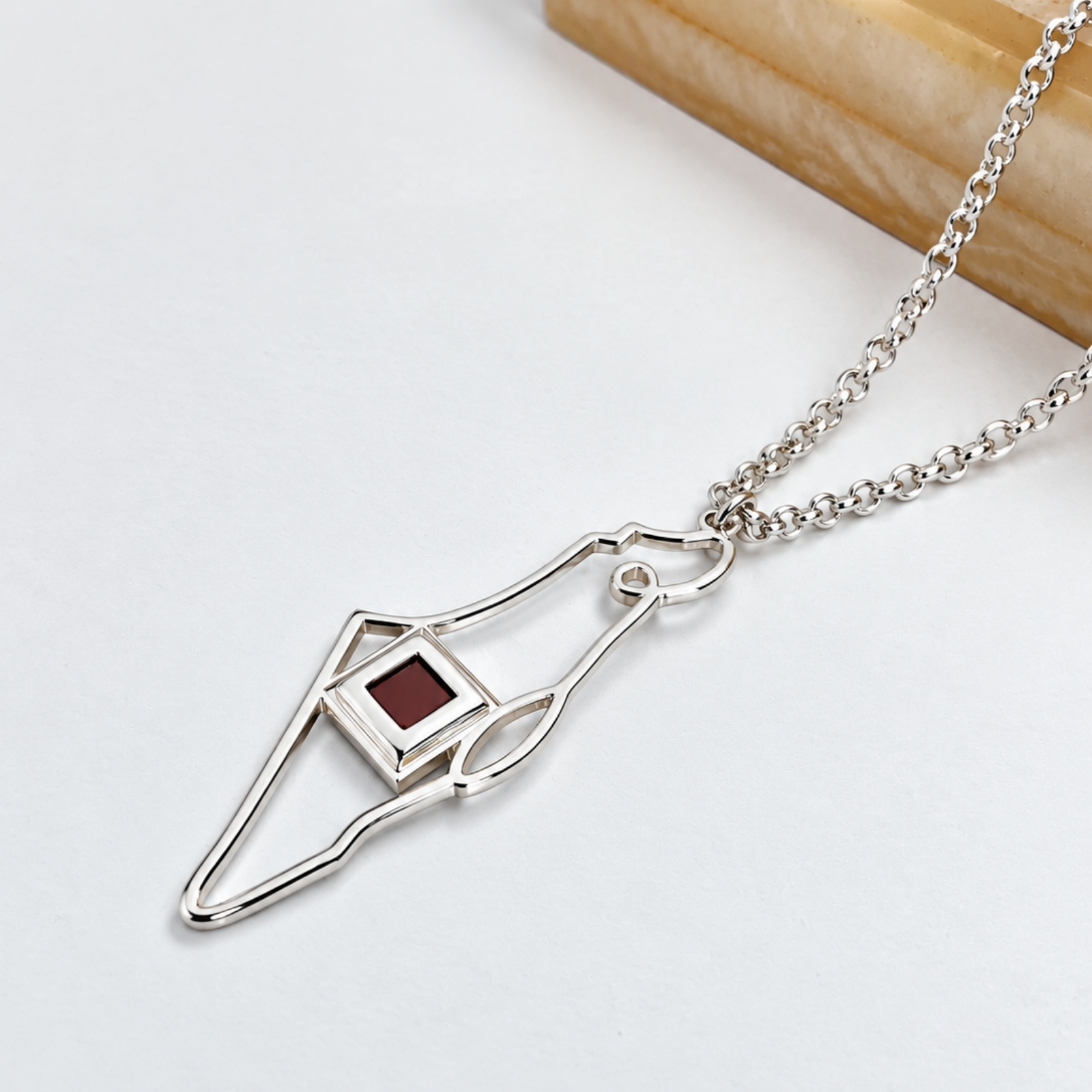 Israel Map Nano Bible Necklace, Sterling Silver Judaica Pendant Israel Map Nano Bible Necklace, Sterling Silver Judaica Pendant