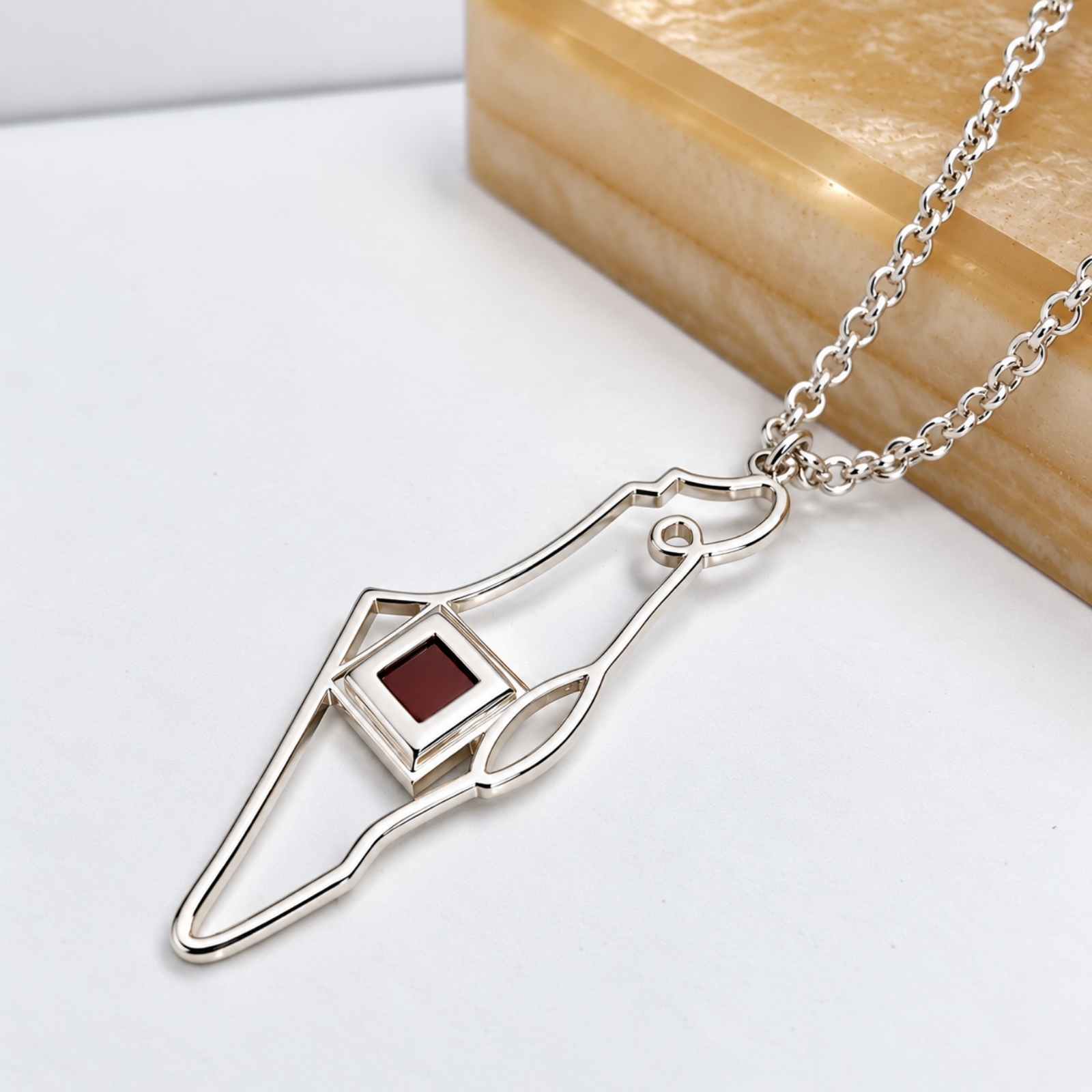Israel Map Nano Bible Necklace, Sterling Silver Judaica Pendant Israel Map Nano Bible Necklace, Sterling Silver Judaica Pendant