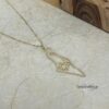 14K Gold Israel Map Necklace with Star of David — gift box presentation, handmade in Israel