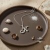 Custom Letter Pendant Necklace — view 10