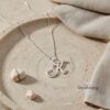 Custom Letter Pendant Necklace — view 12