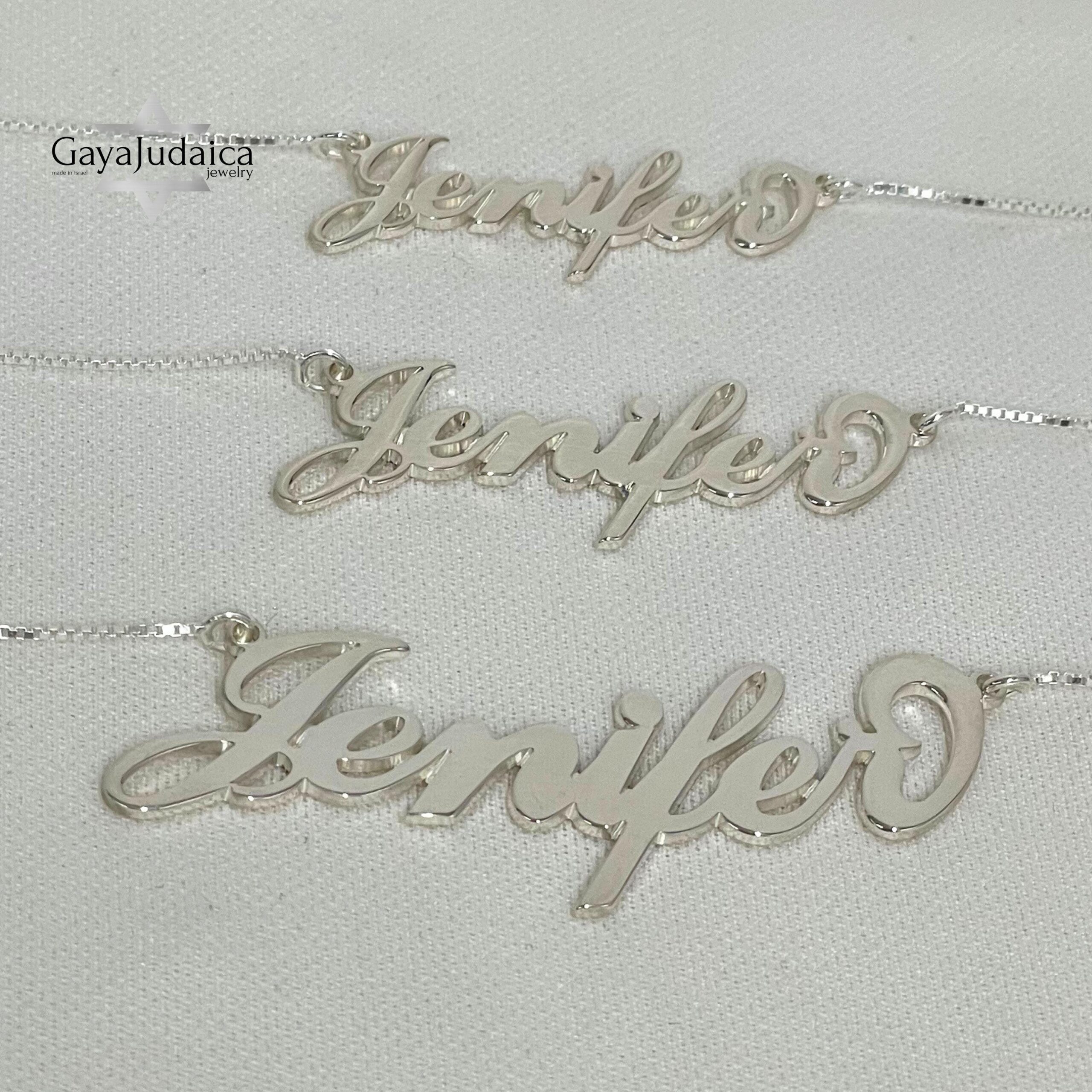 Personalized Name Necklace — Custom Nameplate Pendant Personalized Name Necklace — Custom Nameplate Pendant