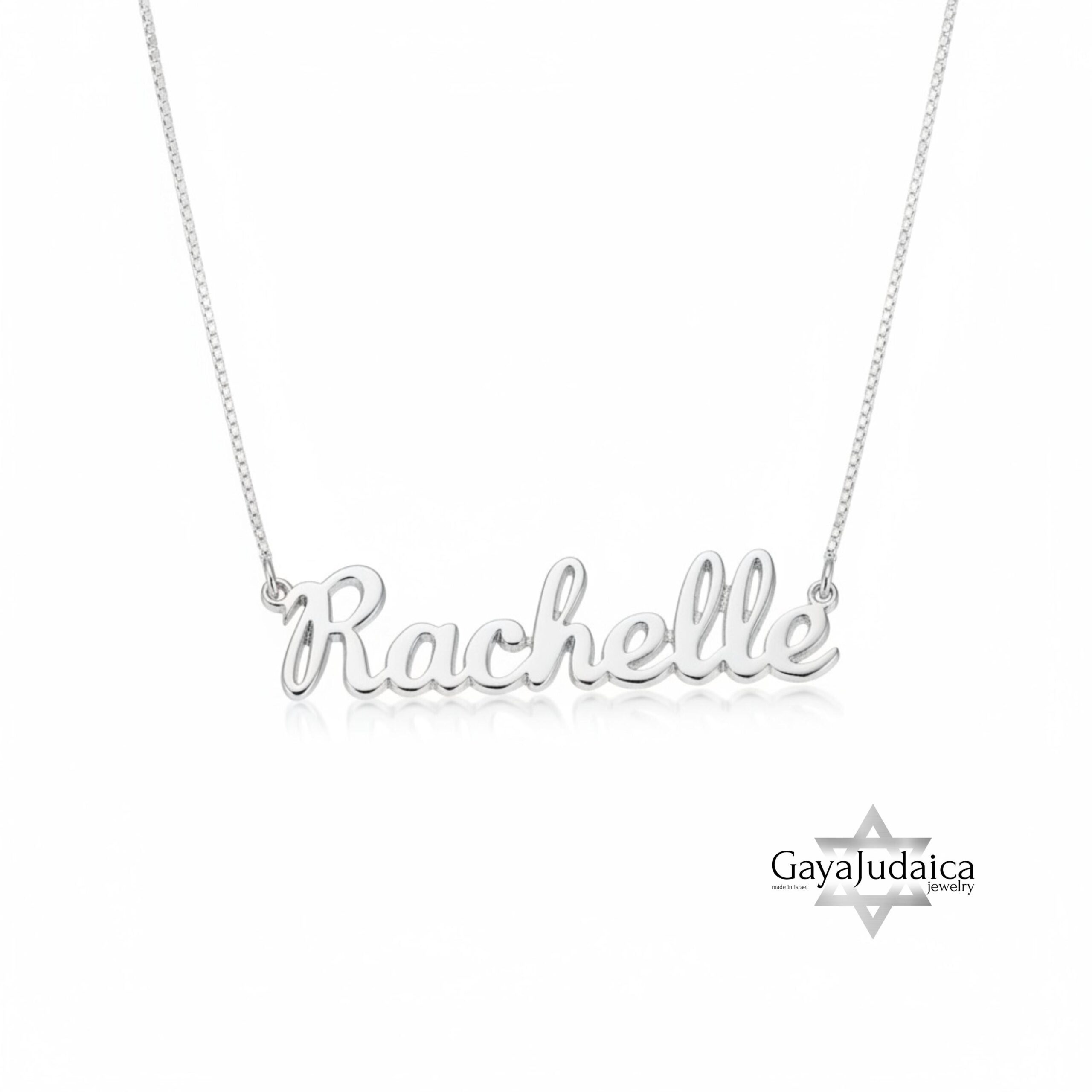 Custom Name Necklace from Israel — Personalized Pendant Custom Name Necklace from Israel — Personalized Pendant