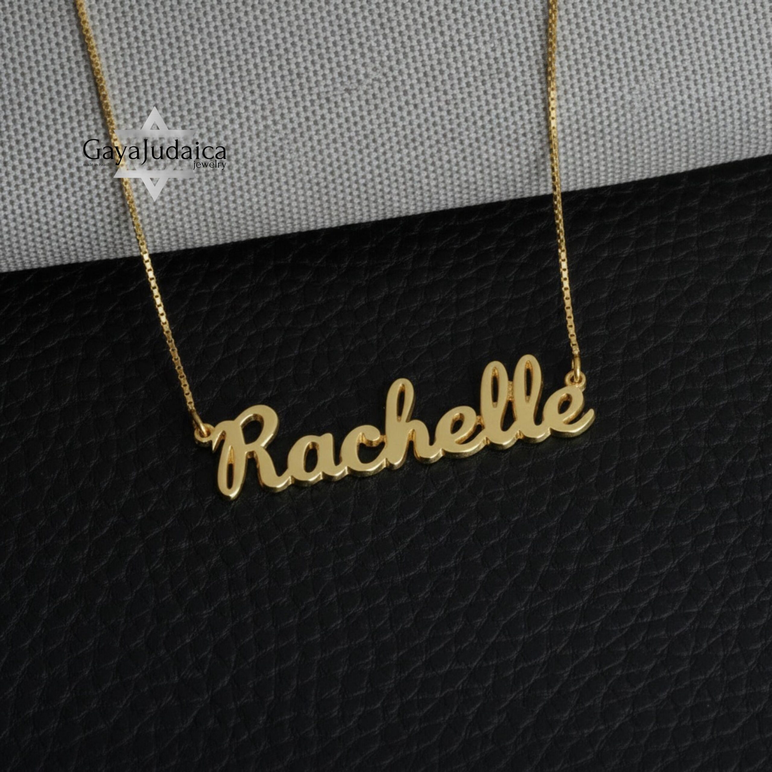 Custom Name Necklace from Israel — Personalized Pendant Custom Name Necklace from Israel — Personalized Pendant
