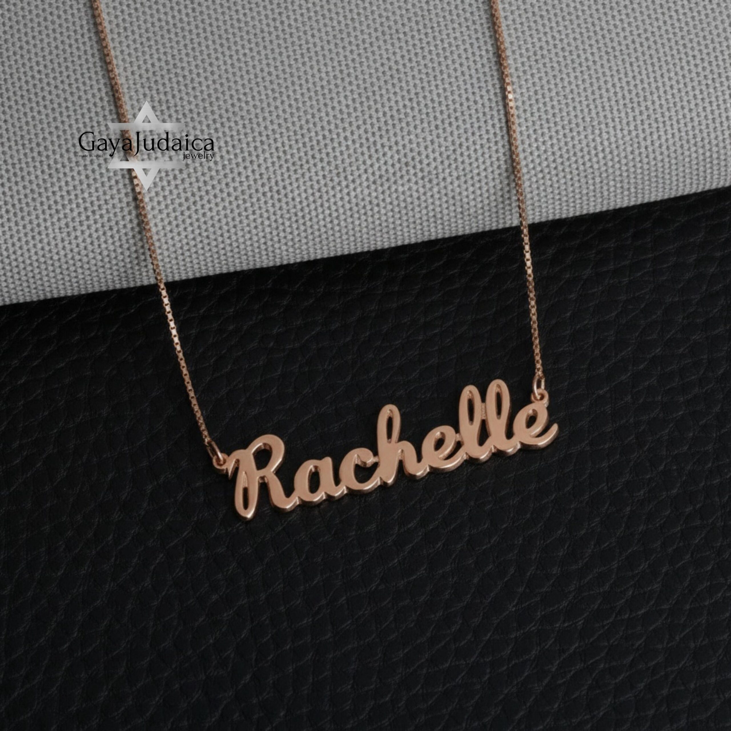 Custom Name Necklace from Israel — Personalized Pendant Custom Name Necklace from Israel — Personalized Pendant