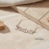 Old English Name Necklace — view 1