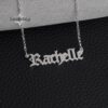 Old English Name Necklace — view 5