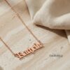 Old English Name Necklace — view 8