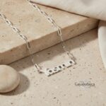Custom Name Paperclip Chain Necklace — Sterling Silver, Gold, Rose Gold