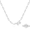 Custom Name Paperclip Chain Necklace — view 17
