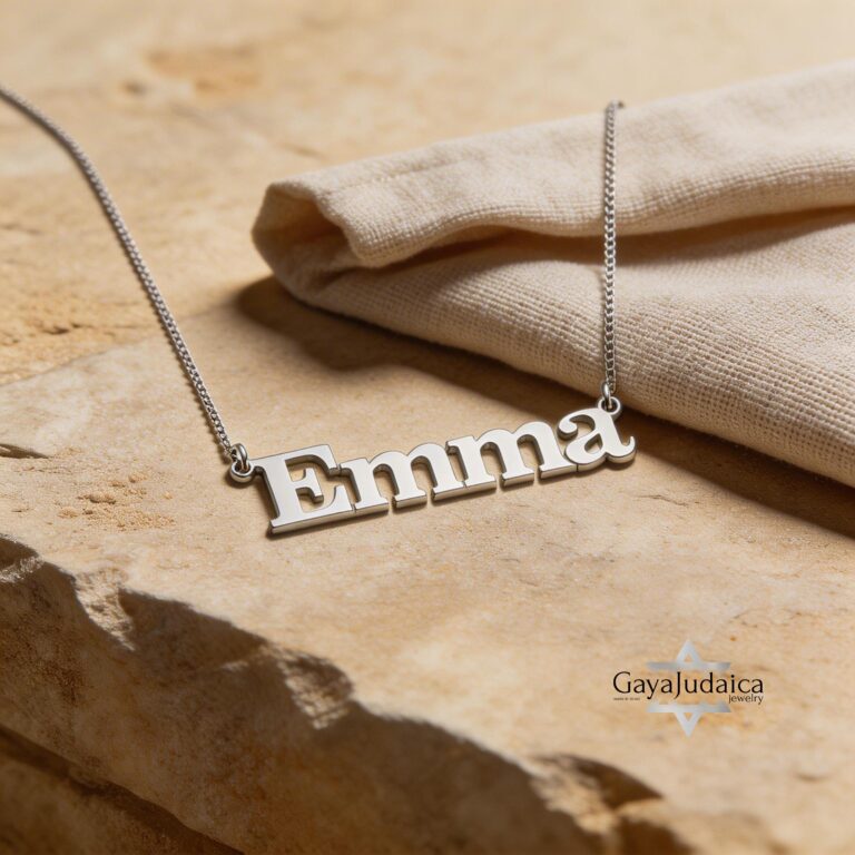 Custom English Name Necklace — view 1