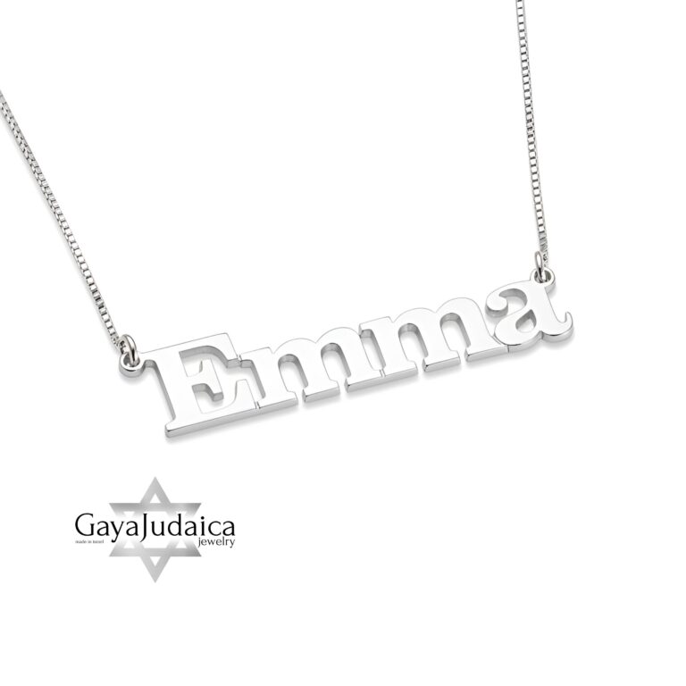 Custom English Name Necklace — view 2