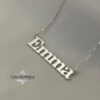 Custom English Name Necklace — view 8