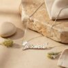 Personalized Crown Name Necklace — view 1