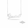 Personalized Crown Name Necklace — view 5