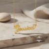 Personalized Crown Name Necklace — view 10