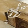 Chai Heart Pendant Necklace — view 7