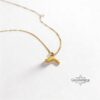 Personalized Hebrew Letter Pendant — Sterling Silver — view 3