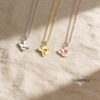 Personalized Hebrew Letter Pendant — Sterling Silver — view 12