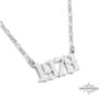 Custom Number Necklace — view 2