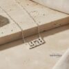 Custom Number Necklace — view 12