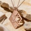 Personalized Star of David Necklace — view 10
