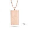 Israel Flag Necklace with Star of David — view 4