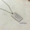 Israel Flag Necklace with Star of David — view 7