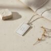 Israel Flag Necklace with Star of David — view 12