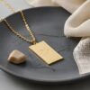 Israel Flag Necklace with Star of David — view 19