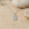 Protective Hamsa Necklace with Names — view 9