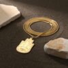Protective Hamsa Necklace with Names — view 13