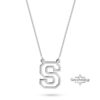 Custom Varsity Initial Pendant — view 2