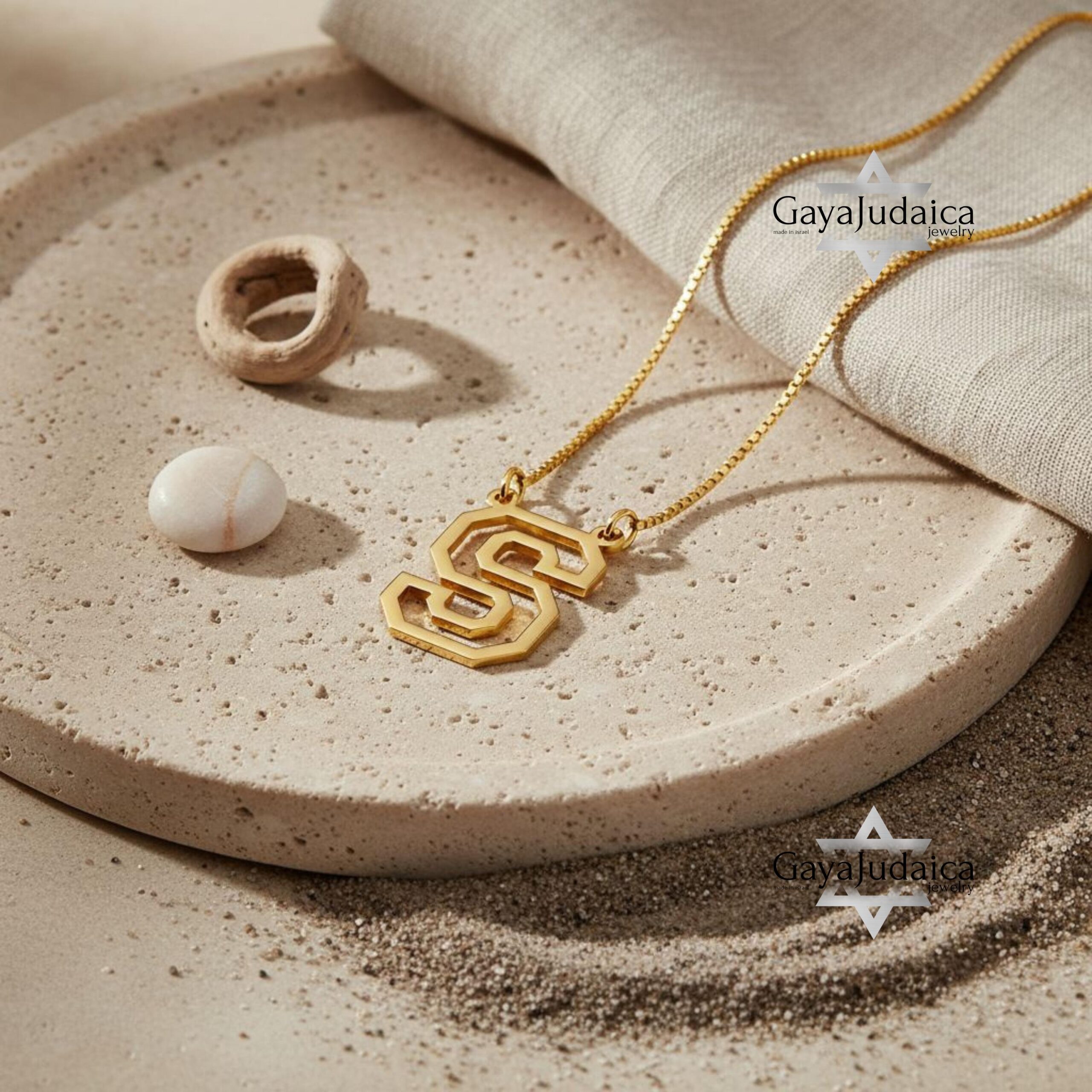 Custom Varsity Initial Pendant — Stylish Personalized Necklace Custom Varsity Initial Pendant — Stylish Personalized Necklace