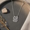 Custom Varsity Initial Pendant — view 14