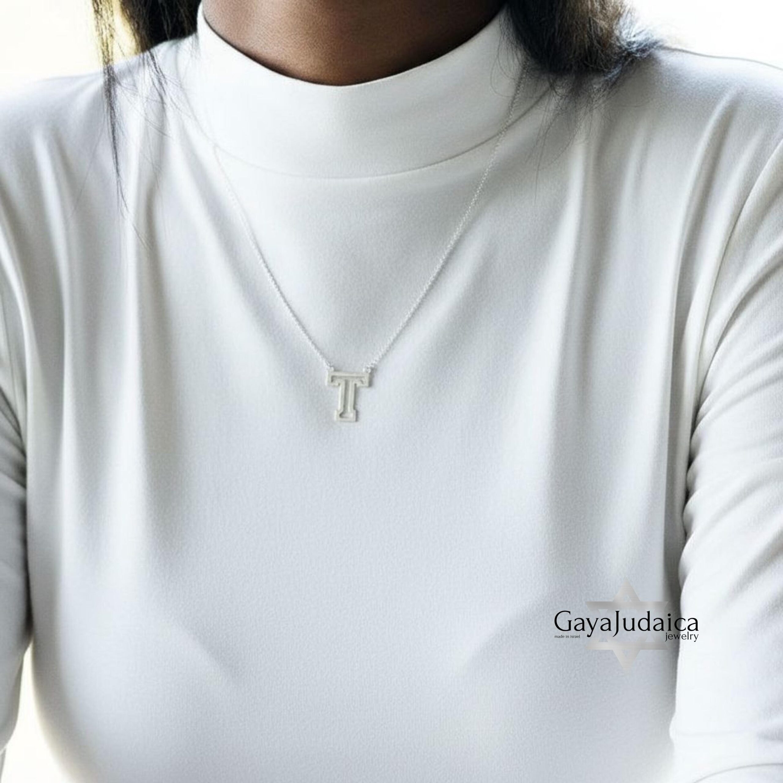 Custom Varsity Initial Pendant — Stylish Personalized Necklace Custom Varsity Initial Pendant — Stylish Personalized Necklace