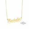 Nameplate Necklace with Heart Detail — view 3