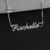 Nameplate Necklace with Heart Detail — view 5