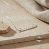 Nameplate Necklace with Heart Detail — view 7
