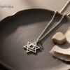 Star of David Nano Bible Necklace — view 8