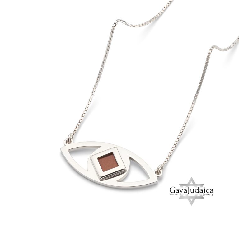 Evil Eye Nano Bible Necklace — view 2