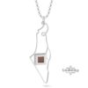Israel Map Nano Bible Necklace — view 2