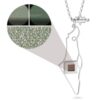 Israel Map Nano Bible Necklace — view 4
