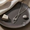 Israel Map Nano Bible Necklace — view 8